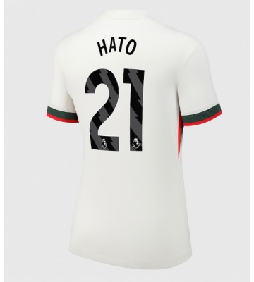 Chelsea Jorrel Hato #21 Udebanetrøje Dame 2025-26 Kortærmet